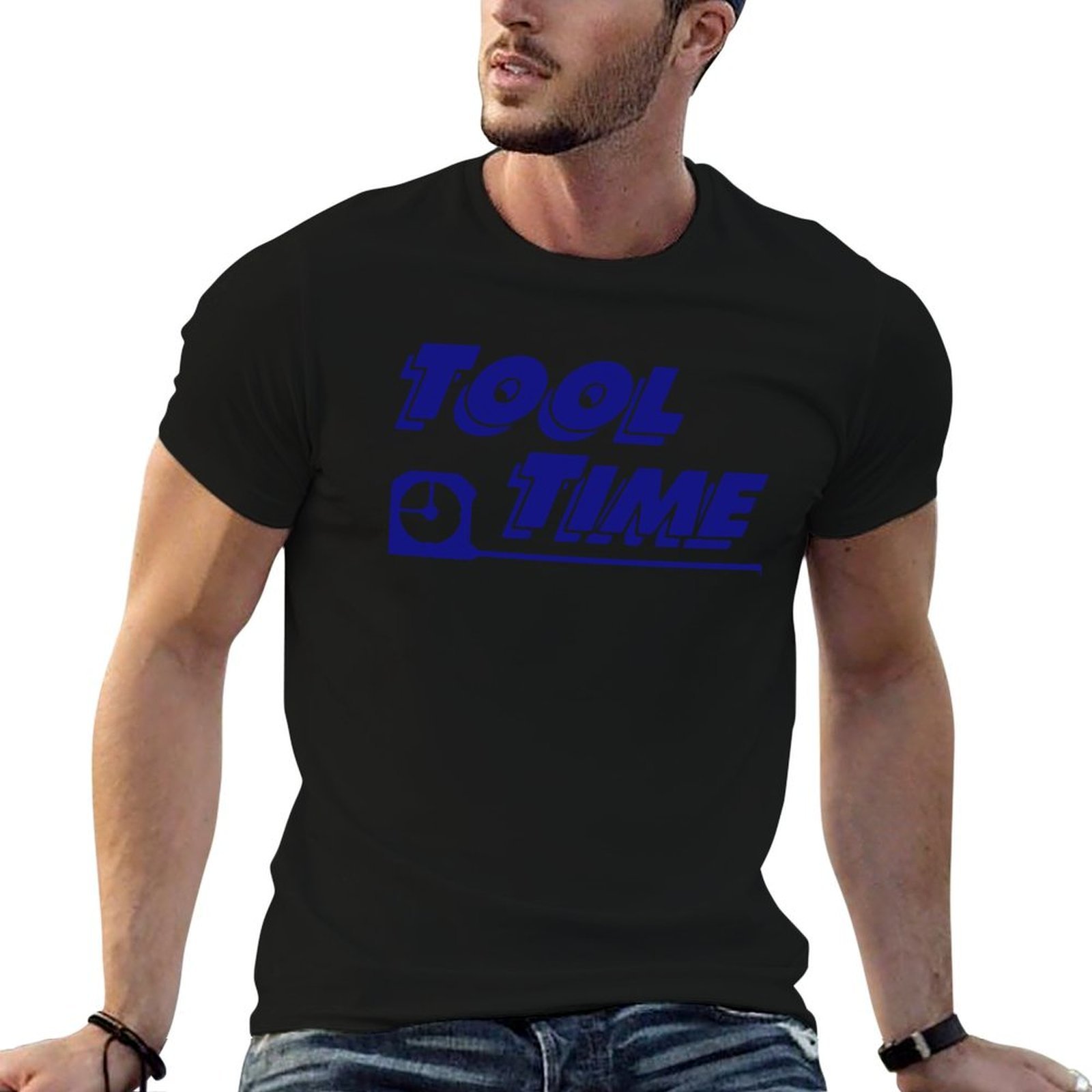 Home Improvement Logo - โลโก้ Tool Time - เสื้อยืดสำหรับงานปรับปรุงบ้าน เสื้อยืดผ้าฝ้ายผู้ชาย