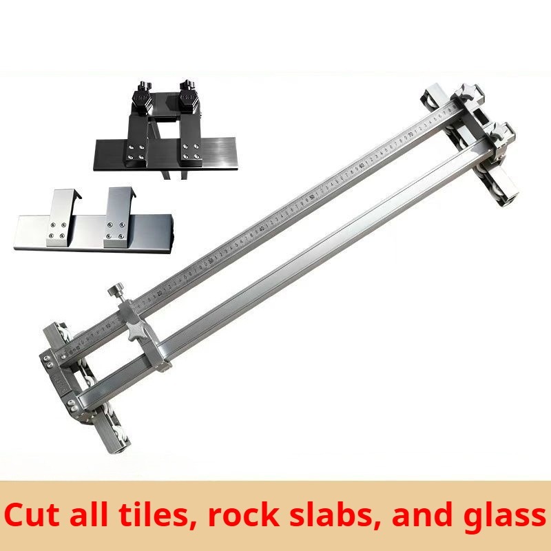 Tile Cutter Scoring - เครื่องตัดกระเบื้องแบบแมนนวล ความแม่นยำสูง เครื่องมือตัดแบบมือถือ สำหรับงานก่อสร้าง ตกแต่งบ้าน เครื่องมือตัดแผ่นเซรามิกขนาดใหญ่