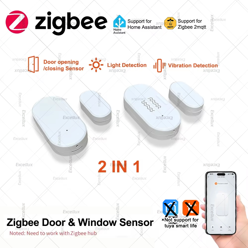 Zigbee 3.0 เซ็นเซอร์ประตูหน้าต - Home Improvement And Hardware บทวิจารณ์และราคา