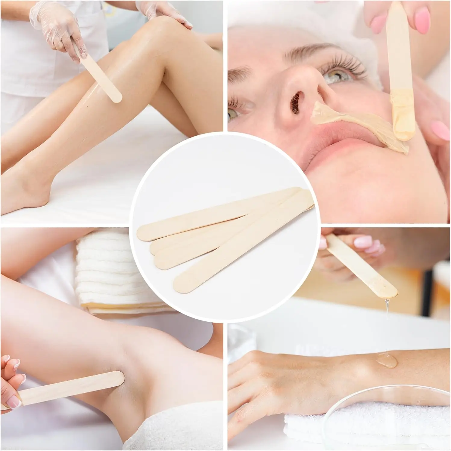 200/100/50/5 ชิ้น ไม้กดลิ้นแบบ - Wood Filler Stick บทวิจารณ์และราคา