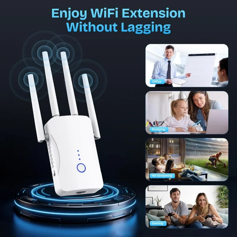 1200Mbps Dual Band WiFi Repeat - Home Improvement And Hardware บทวิจารณ์และราคา